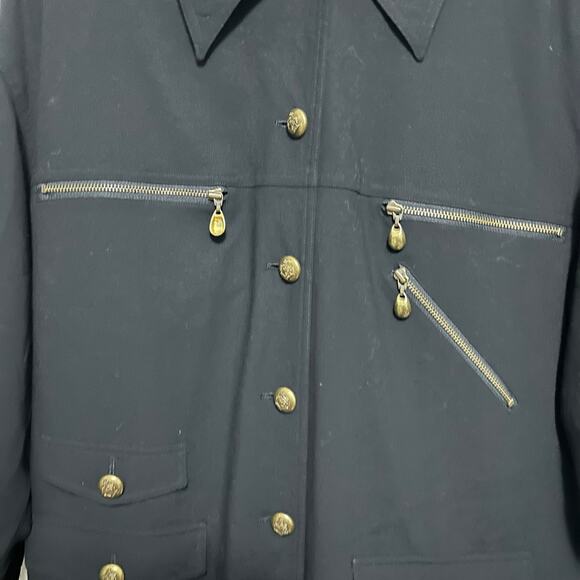 Vintage Classiques for Nordstrom 100% Wool Lightweight Jacket Lined Size Large - Picture 5 of 8